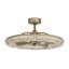 Ventilateur de plafond en cristal 33 po avec lumières DEL et télécommande