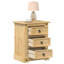 Leadley 53cm W Solid + Manufactured Wood Bedside Table