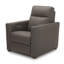 Fauteuil inclinable électrique en cuir 34 po Broadway-1186782224