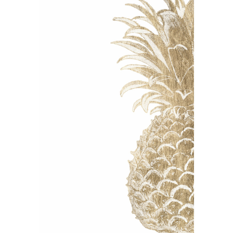 Pineapple Life IV by Studio W - Wrapped Canvas Art Prints, 30cm H x 20cm W