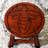 Cherry Wooden Stool With Delightful Queen Bee - Ideal For Versatile Use As Footrest, Or ' Seat And Functional Ottomans, Footrests-1450563238