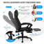 Inbox Zero Executive Chair with Headrest