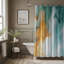 Smoky Sombre Symphony - Premium Shower Curtain-1482881200