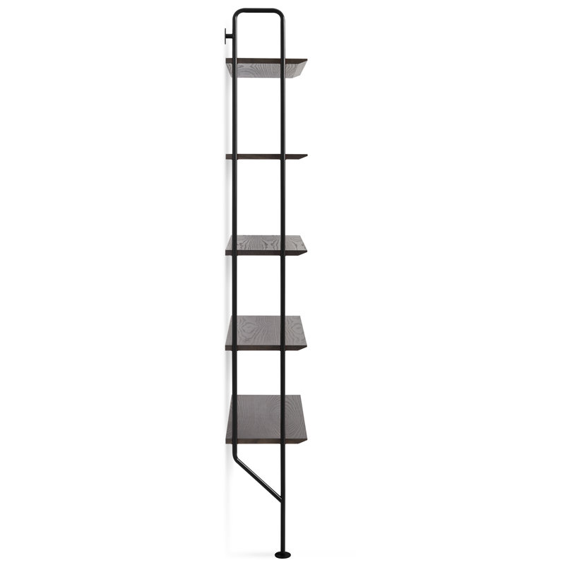 Hitch Bookcase Add-on Kit, Black/Slate