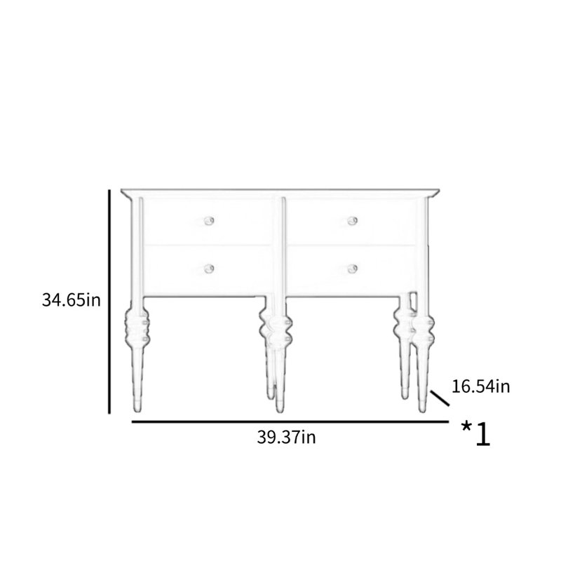 Simple Light Luxury Small Room Accent Cabinet