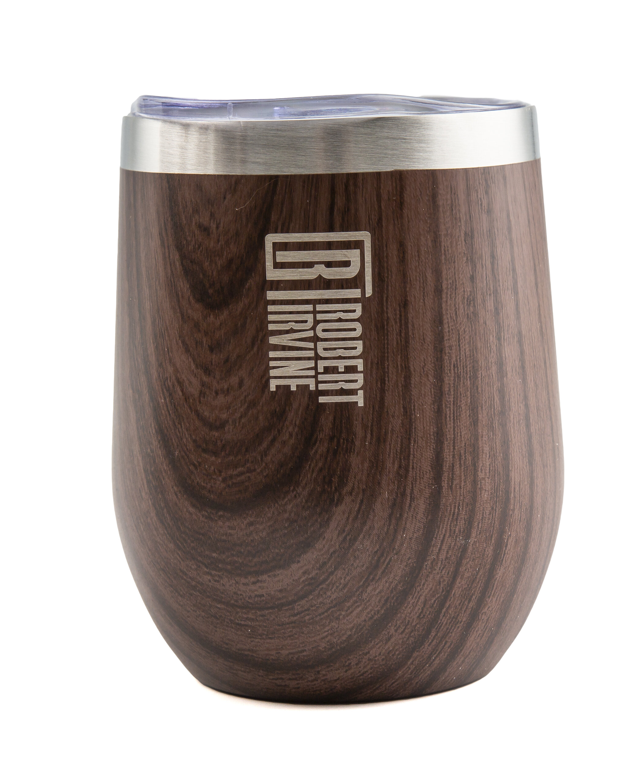Robert Irvine Insulated 20-oz. Travel Coffee Mug, Wood
