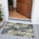 Machine Washable Indoor/Outdoor Xhevrie Gray Rug