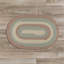 Tapis rouille / vert Carousel-9817528