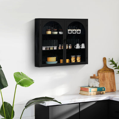 Modern Two-Door Wall Cabinet, Living Room Sideboard