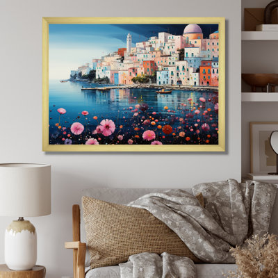Pink Italy Capri Dreams - Affiches décoratives d'Italie