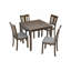 Table de salle à manger en bois, table de cuisine pour petits espaces, table de salle à manger pour 4 personnes-133734467-133734465