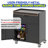 Metal Storage Cabinet with 1 Drawer and 2 Locking Doors-1239597921