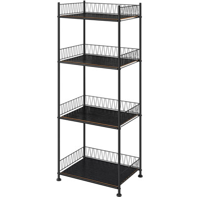 Lallah 12.6'' W Metal Shelving Unit