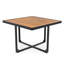 Ensemble repas de patio en bois d'acacia 9 pièces GO-728648005