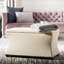 Banc de rangement rembourré Maiden-12290952