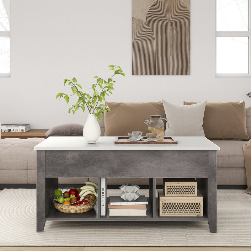 Lift Top Coffee Table with Storage