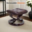 Fauteuil inclinable pivotant Padang Sidempuan, fauteuil de loisirs multi-positions avec dossier réglable, similicuir-1027847932