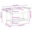 Garden Planter with Shelf Solid Fir Wood Terrace Outdoor Stylish-548715486