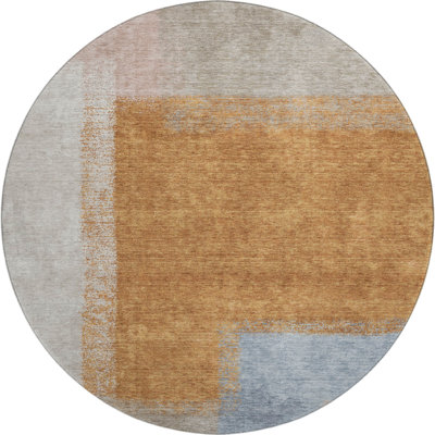 Premium Machine Washable Mayfield AMF2341 Abstract Rug