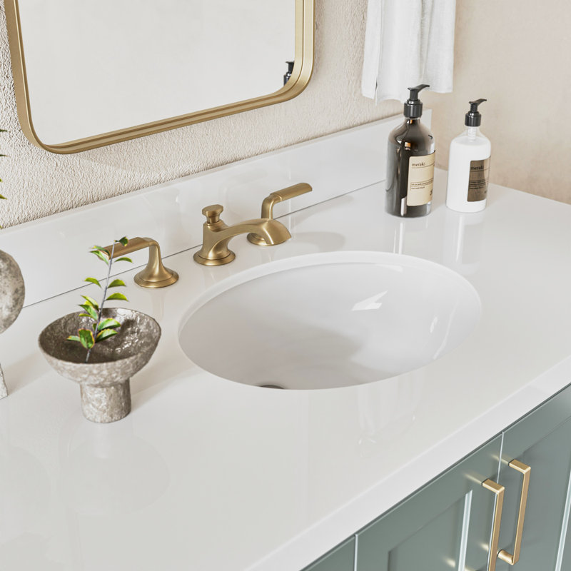 Magnolia Bath Vanity Oval Basin S043SWQ, Vintage Green