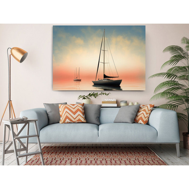 Reproduction de peinture, "Deux oiseaux amoureux" noir et blanc, peintures murales, art mural, H 40 po x l 60 po