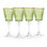 Cristine Gold Rim White Wine Glass, Set Of 4