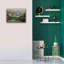 Campagne hameau - peinture sur toile tendue-643661617