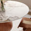 Ikerne Farmhouse Kitchen Table Vase-shaped Pedestal Dining Table Circular For 4/6/8-427910747-427910744