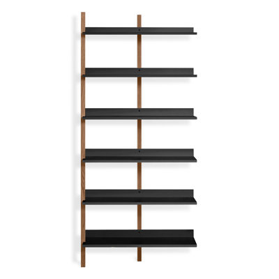 Browser 37'' W Solid Wood Etagere Bookcase