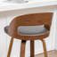 Ensemble de 3 tabourets de bar et de comptoir pivotants en cuir Jacobson-1383441928-1383441939