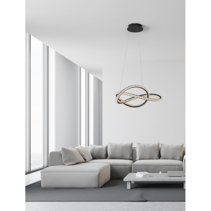  1 - Light Chandelier Geometric LED Pendant
