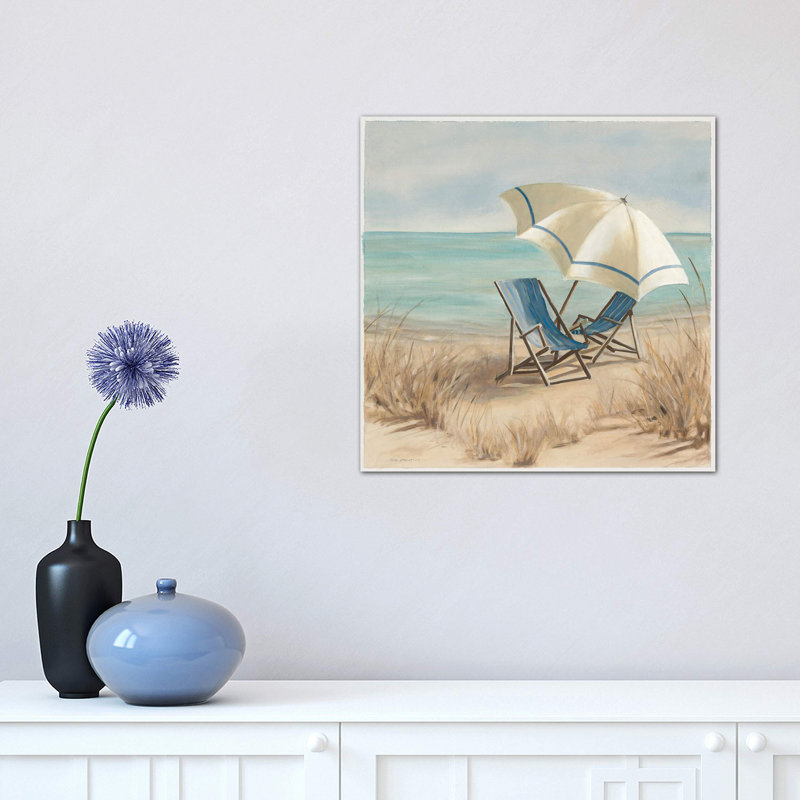 Summer Vacation II by Carol Robinson - Wrapped Canvas Painting, No Frame, 93.98 cm H x 93.98 cm W x 1.91 cm D