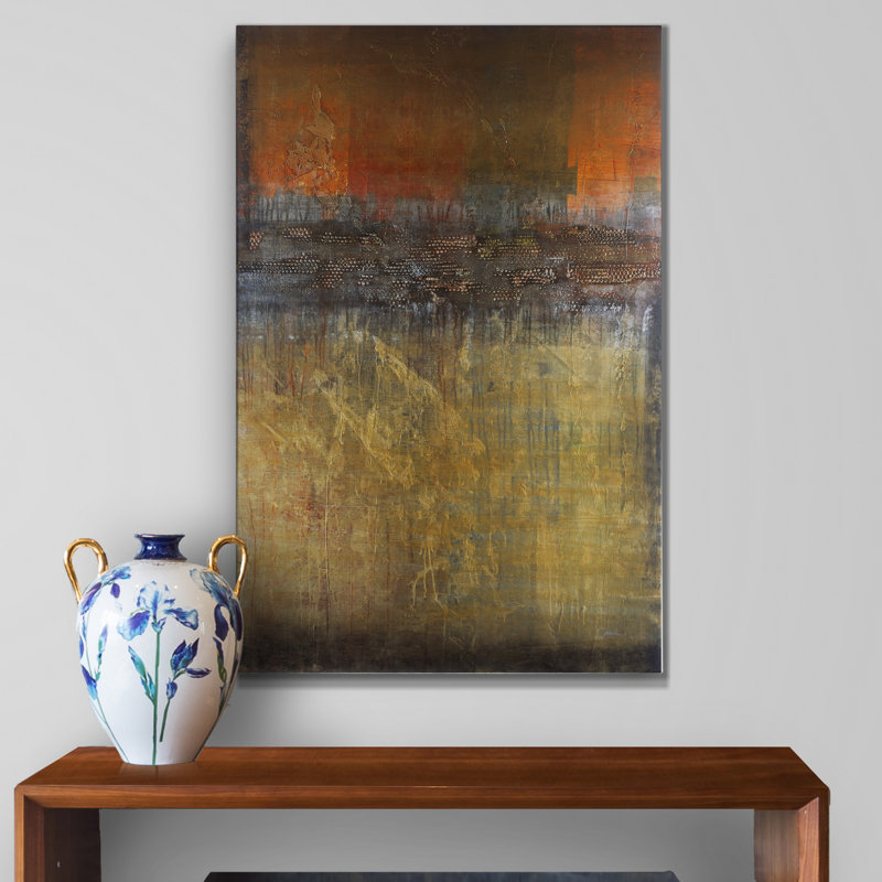 « galaxy 500 », peinture sur toile tendue, H 12 po x l 8 po x P 1 po