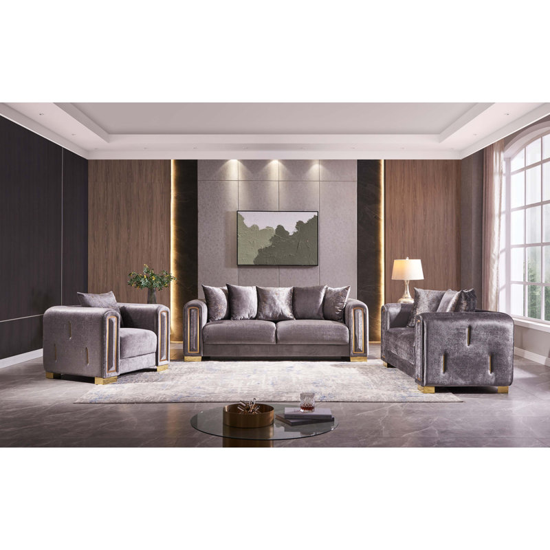 Chaise de style moderne en bois, Argent argent