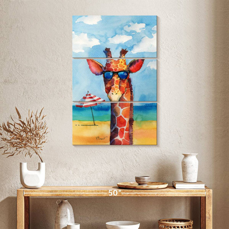Ketti Hip Shades - Giraffe, 38" H x 24" W