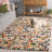 Hand Tufted Wool;Cotton Abstract Indoor Rug-114299223