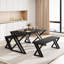 4 - Person Solid Wood Dining Set-1277273575-1277273569