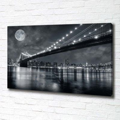 Brooklyn Bridge - Wrapped Canvas Print