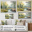 Birch Woods Silent Woods II - arbre, art mural Birch-793745595-793745596
