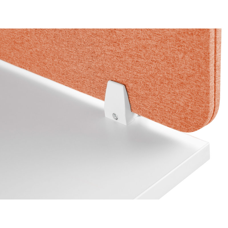 Wally Desk Dividers, Red, 160cm x 40 cm