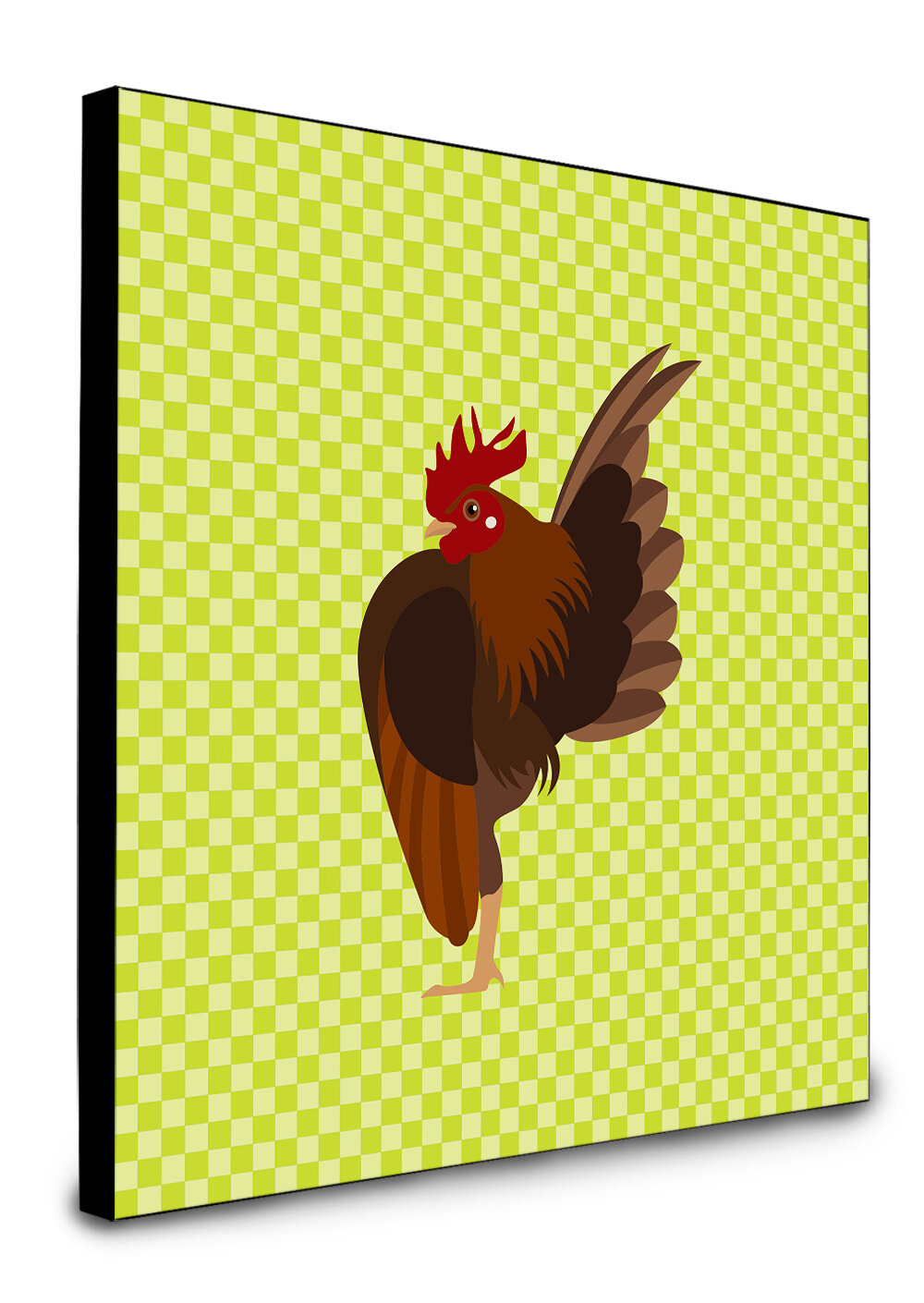 Harriet Bee Jouvence Malaysian Serama Chicken Artwork Wall Panel | Wayfair