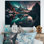 Aurores boréales magiques «Northern Lights VII», reproduction sur toile