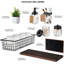 Ensemble d'accessoires de salle de bain avec pot flottant Mason