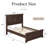 Demint Solid Wood Platform Bed-1264007908-1264007909