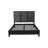 Geline Solid Wood Panel Bed-1674654866