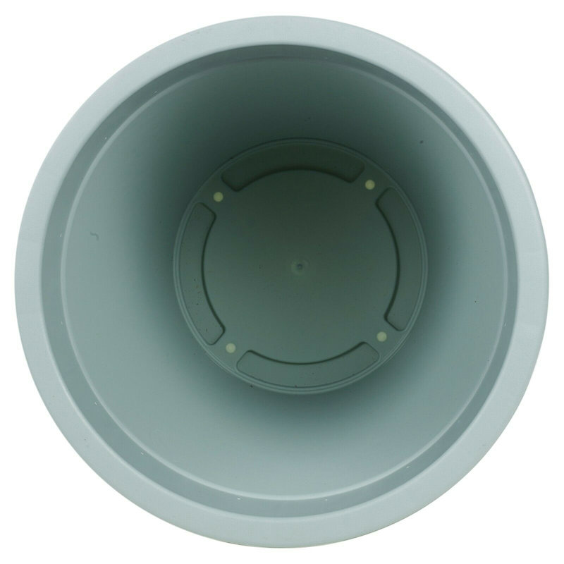 Carper Pot Planter, 35cm H x 40cm W x 40cm D, Eggshell Blue