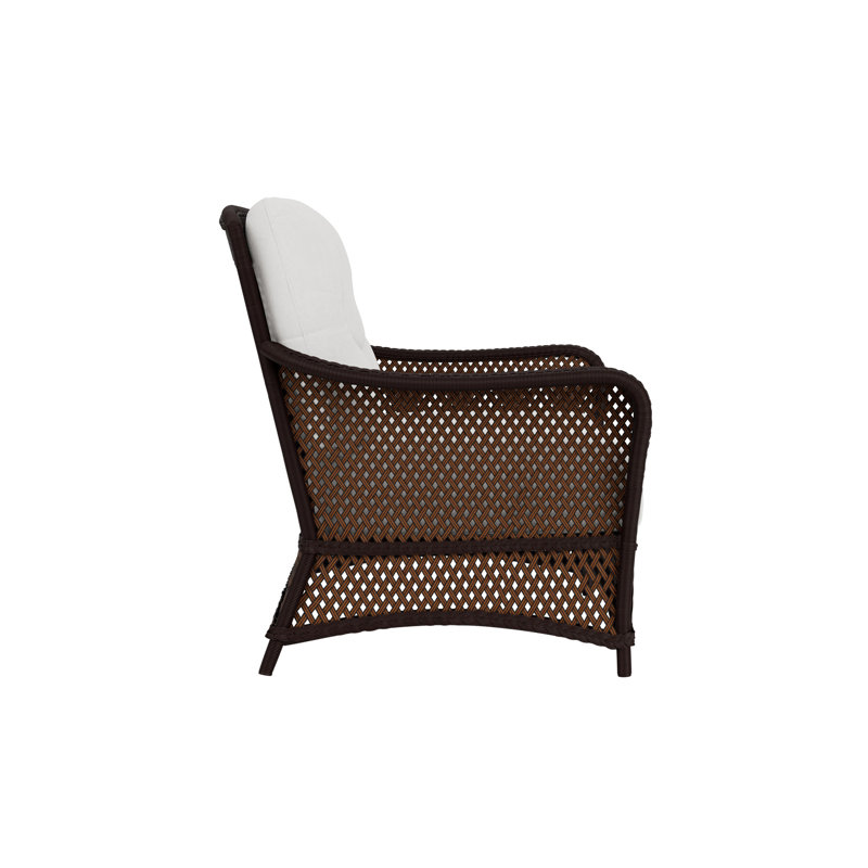 Grand Traverse Outdoor Lounge Chair, Caramel, Canvas Natural Sunbrella® Canvas