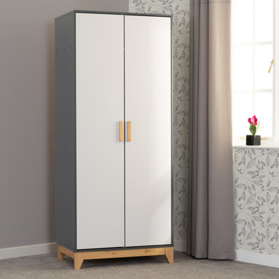 Lanoka 2 Door Manufactured Wood Wardrobe