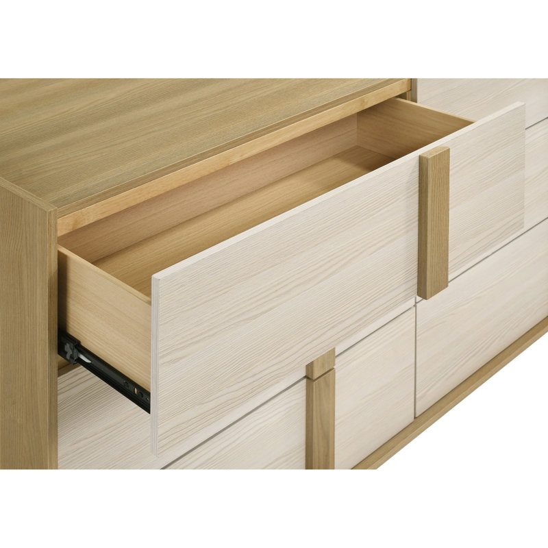 Lincoln Natural 4-piece Queen Bedroom Set