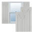 Volets à fixation fixe en PVC True Fit San Carlos-64473233-64473231-64534499